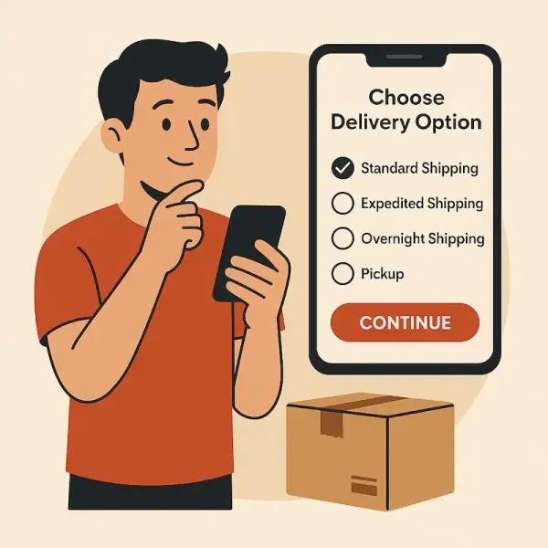 Comment choisir la bonne option de livraison lors du paiement