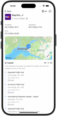 Parcel App for iPhone, iPad, Mac and Android