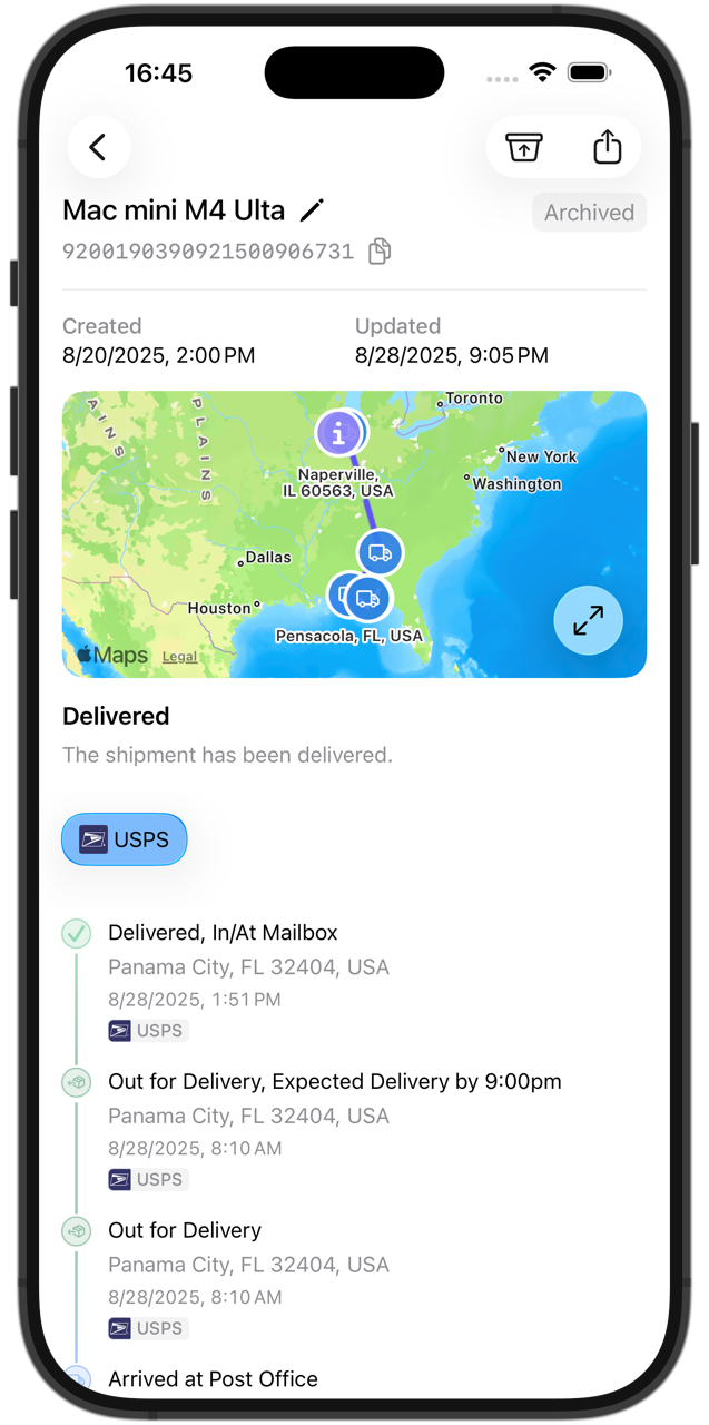 Parcel обновлен для iOS 26: Быстрее, плавнее и надежнее